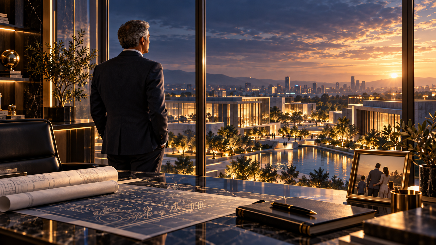 A legacy steward considering an illuminated campus and the generations it will serve